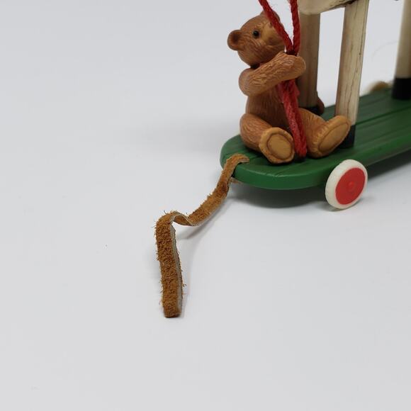 2000 Hallmark A Pony For Christmas #3 Handcrafted Keepsake Holiday Ornament - Picture 8 of 10